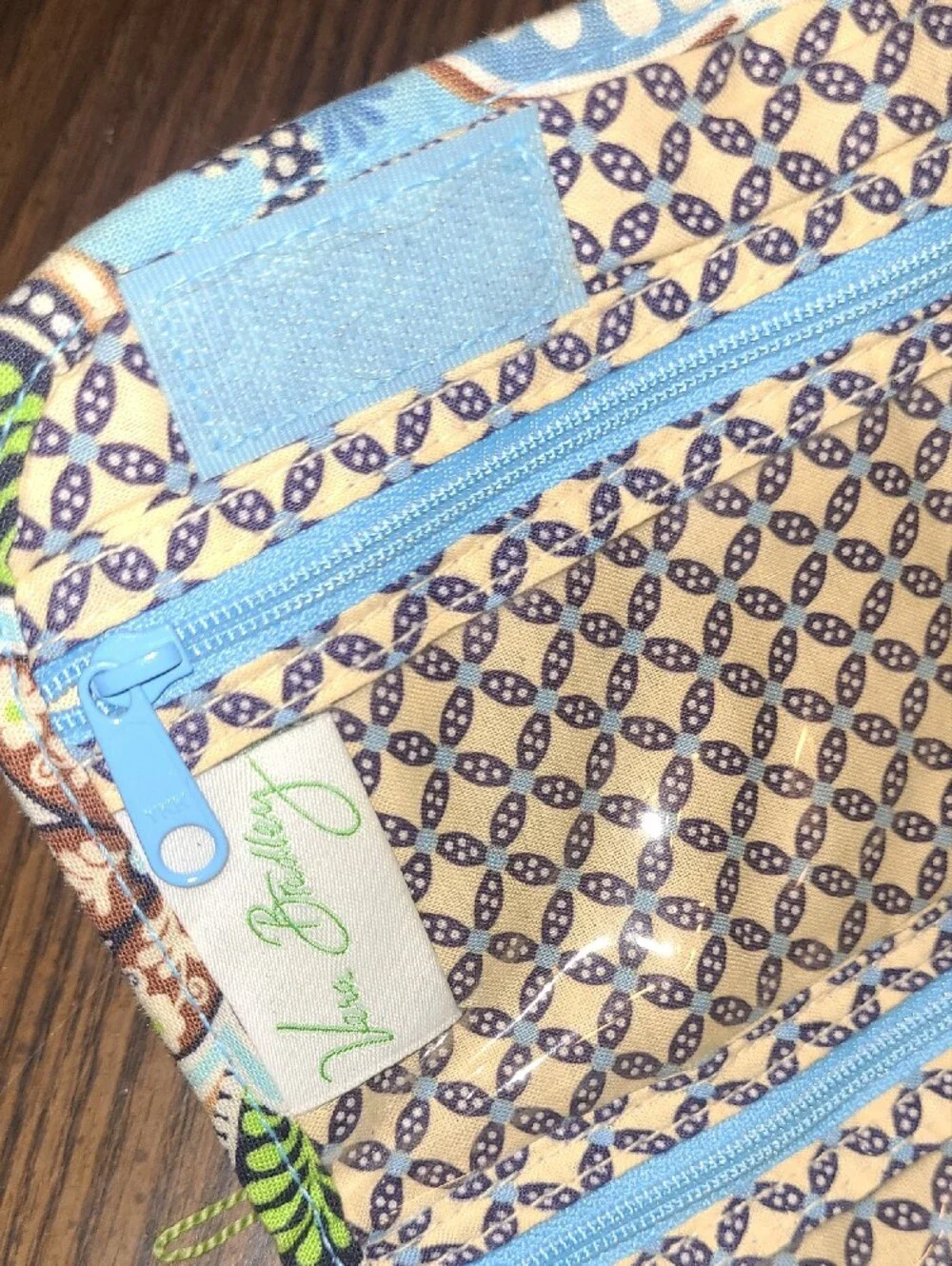 Vintage Vera Bradley Bali Blue Retired  Jewelry Book